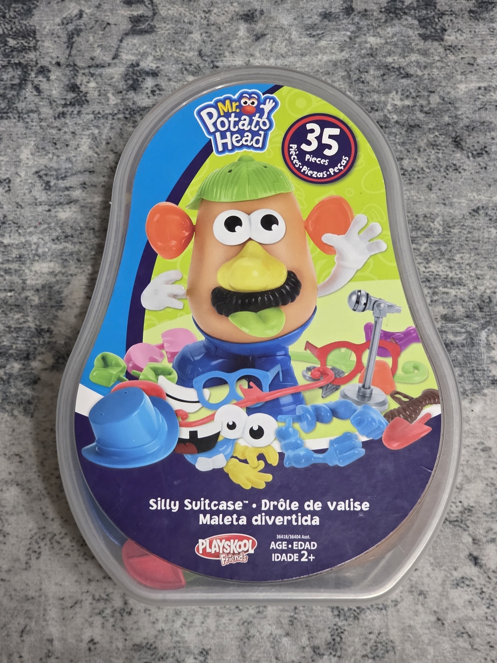Playskool Mr. Potato Head Silly Suitcase Playset - Complete In Box